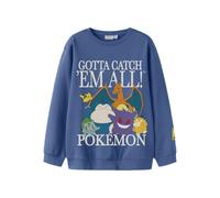 NAME IT Nkmjobi Pokemon Nreg Sweat Unb Box Sky, Delft, 134-140 Bambino