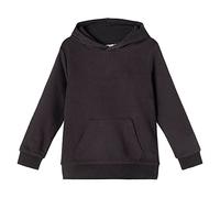 Name It Nkmleno Ls Sweat Wh Bru Noos, Maglia di Tuta Bambini e ragazzi, Nero, 122-128