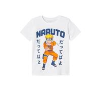 T-shirt per bambini Name it Macar Naruto Blanc 11/12 anni