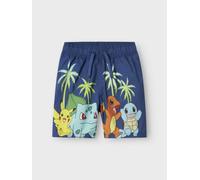 Name it - Nkmmacsen Pokemon Swimshorts Sky 1323966 Blu - Abbigliamento 6A Blu