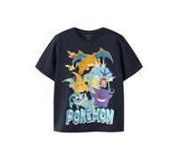 NAME IT Nkmmajo Pokemon SS Nreg Top Box Noos Sky, Blazer Blu Marine, 146 cm-152 cm Bambini e Ragazzi