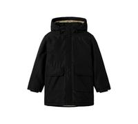 NAME IT Nkmmarlow Parka Jacket Pb, Nero, Numeric_134 Bambini e Ragazzi