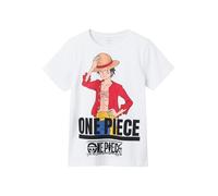 Name IT Nkmnate OnePiece SS Top Box Noos Vde, Bianco, 134 cm-140 cm