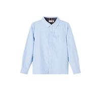 NAME IT Nkmnewsa LS Shirt Noos, Camicia Bambini e Ragazzi, Blu, 122-128