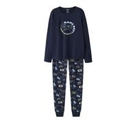 NAME IT Nkmnightset Navy Gamer Noos, Blazer Blu Marine, 158-164 Bambini e Ragazzi