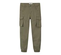 Name It Bamgo Regular Fitted Twill Pants Verde 8 Years Bambino