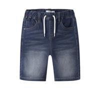 NAME IT Nkmryan Jogger DNM L 6300-th Noos-Pantaloncini da Jogging, Blu Jeans Scuro, 152 Bambino