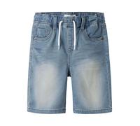 Name It Nkmryan Jogger Dnm L Shorts 6300-Th Noos, Pantaloncini Bambini e ragazzi, Blu (Light Blue Denim), 152