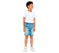 Name It Nkmryan Jogger Dnm L Shorts 6300-Th Noos, Pantaloncini Bambini e ragazzi, Blu (Light Blue Denim), 152