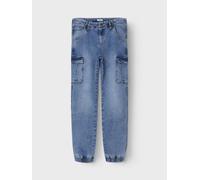 Name it - Nkmryan R Cargo Jeans 3742-Md Blu - Abbigliamento 10A Blu