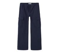 NAME IT Nkmryan Twill Cargo Pant S 5553-va 5553-Va-Pantaloni, Blu (Mood Indigo), 122 Bambino