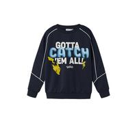NAME IT Nkmsidney Pokemon Nreg Poly Sweat Sky, Blazer Blu Marine, 122-128