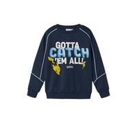 NAME IT Nkmsidney Pokemon Nreg Poly Sweat Sky, Blu (Insignia Blue), 134-140