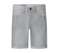 Name It Nkmsilas Slim Dnm L Shorts 2272-Tx Noos, Pantaloncini Bambini e ragazzi, Grigio (Medium Grey Denim), 98