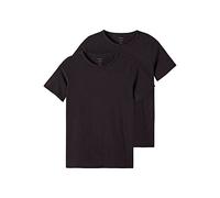 Name It Nkmt-Shirt Slim 2P Noos, T-Shirt Bambini e ragazzi, Nero (Black), 134-140