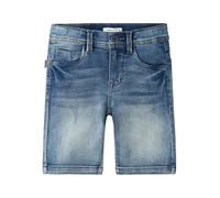 Name It Nkmtheo Xsl Dnm L Shorts 5495-Th Noos, Pantaloncini Bambini e ragazzi, Blu (Medium Blue Denim), 164