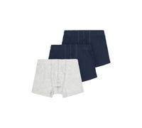 NAME IT NKMTIGHTS 3P Noos - Mutande da Bambino, Colore: Grigio Melange/Confezione da 2 Pezzi, 134/140
