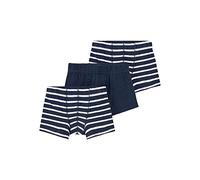 NAME IT Nkmtights 3p Noos Mutande, Dark Sapphire/Pack:w/ 2xy/D, 134 cm Bambino