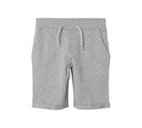 Name It Nkmvermo Long Swe Shorts Unb F Noos, Pantaloncini Bambini e ragazzi, Grigio (Grey Melange), 98