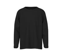 NAME IT NKMVOBBO LS Top Noos Maglia a Maniche Lunghe, Black, 116 cm Bambino