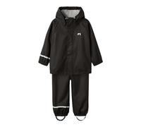 NAME IT Nkndry10 Rain Set unisex per bambini Fo Noos, Nero, 116
