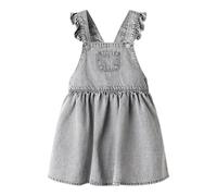 Name IT Nmfalli DNM Spencer 3005-Ov Lnoos, Denim Grigio Chiaro, 92 cm Bambina