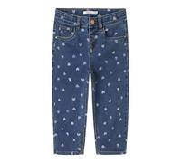 NAME IT Nmfbella Mom Shaped Jeans 3555-On Noos, Blu Denim, 92