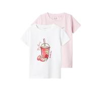 NAME IT Nmffoji SS Top 2P - Confezione da 2, Ballerina, 98