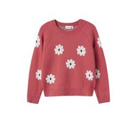 NAME IT Nmfleia LS Knit, Rapture Rose, 116 cm Bambina