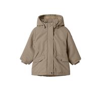 NAME IT Nmfmarlow Parka Jacket Pb, Visone Argenteo, Numeric_110 Bambine e Ragazze