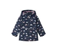 NAME IT Giacca di mezza stagione 'MAXI' blu notte / blu chiaro / giallo pastello / rosa, Taglia 92