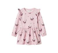 NAME IT Nmfnaya Sweat Dress Bru, Sweet Dreams, 110 cm Bambina