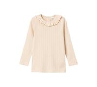 NAME IT NMFRACHEL NIS LS Slim Top Lil Noos, Maglia a Maniche Lunghe Bambina, Sheer Bliss,