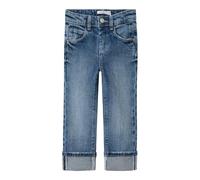 NAME IT Nmfrose Straight Fold Jeans 4224-Az Noos, Media Blu Denim, 110