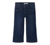 NAME IT Nmfrose Wide 8808-Dt TB, Blu Jeans Scuro, 98 Bambina