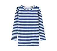 NAME IT NMFSURAJA Xsl LS Top Noos, Maglia a Maniche Lunghe Bambina, Surf The Web/Stripes:Stripe,