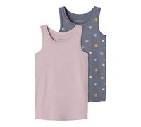 NAME IT Nmftank Top 2p Folkstone Sun Noos Canottiera Bambine e Ragazze