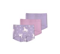 NAME IT NMFTIGHTS 3P Pastel Lilac Horse Noos, Boxer a Pantaloncino Bambina, Pastel Lilac,