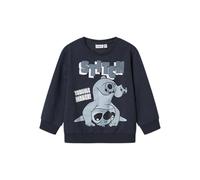 NAME IT Nmmjasp Stitch Nreg Sweat Unb Wdi, Blazer Blu Marine, 98
