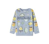 NAME IT Nmmjazy Pokemon Nreg Sweat Unb Sky, Blu Polveroso, 98