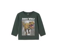 NAME IT Nmmjewel Jurassic Nreg LS Top Noos Sky, Topiary da Giardino, 110 cm