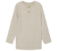 Name It Nmmkab Ls Top Noos, Maglia A Maniche Lunghe Bambini e ragazzi, Peyote Melange, 86
