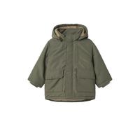 NAME IT Nmmmarlow Parka Jacket Pb, Oliva impolverato, Numeric_110 Bambini e Ragazzi