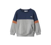 NAME IT Nmmodie LS Nreg Sweat Bru Box, Blu (Insignia Blue), 98 Bambino