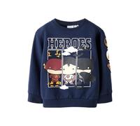 NAME IT Nmmosmus Batman Nreg Sweat Bru Wab, Blazer Blu Marine, 110