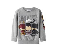 NAME IT Nmmosmus Batman Nreg Sweat Bru Wab, Grigio, 110