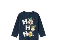 NAME IT NMMSILAS Mickey LS NREG Top Box WDI, Maglia a Maniche Lunghe Bambino, Dark Sapphire,
