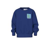NAME IT Nmmvasha LS Nreg Sweat Unb, Blu -Sodalite Blue, 92