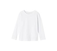 NAME IT NMMVOBBO LS Top Noos, Maglia a Maniche Lunghe Bambino, Bright White,