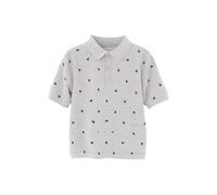 NAME IT Nmmvolo SS Nreg Polo da Ragazzo, Chiaro Grigio Melange, 104